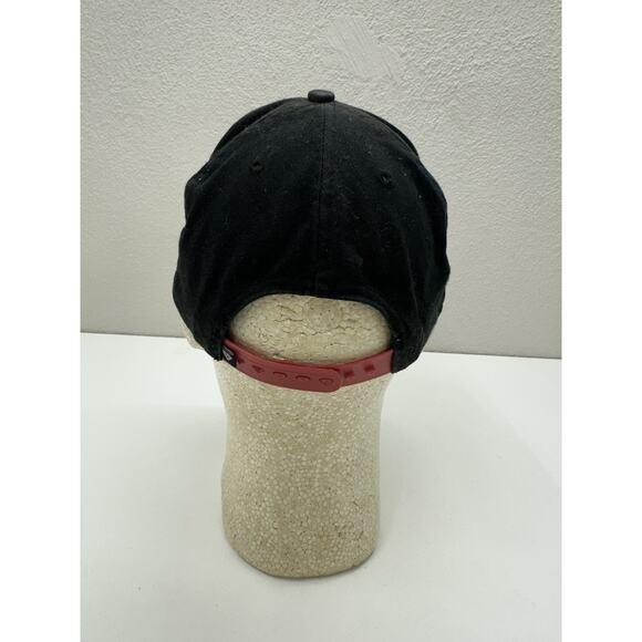 Diamond Supply Co Snapback Flat Brim Black Red Adjustable Cap - Picture 5 of 9